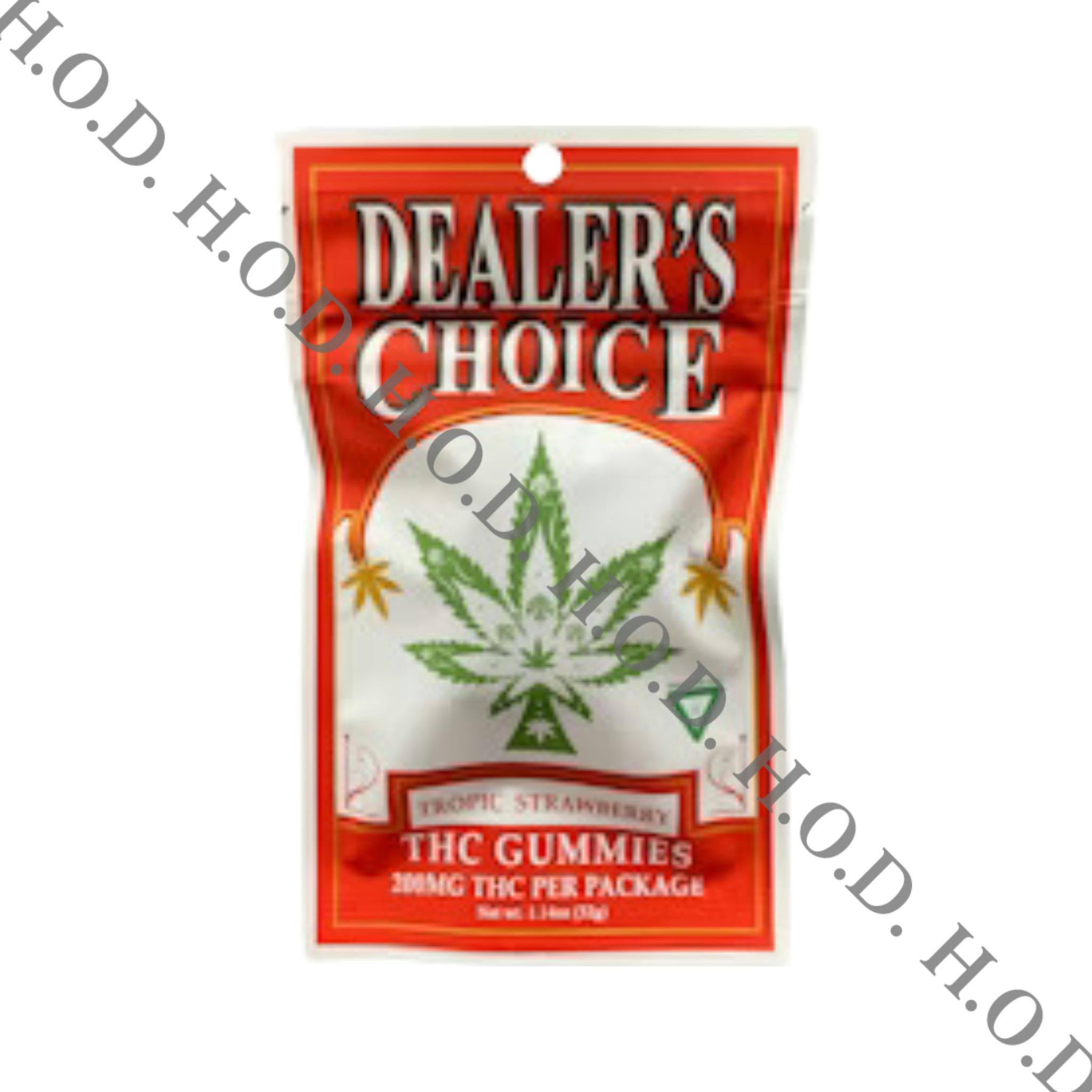 Dealers Choice Tropic Strawberry Gummies