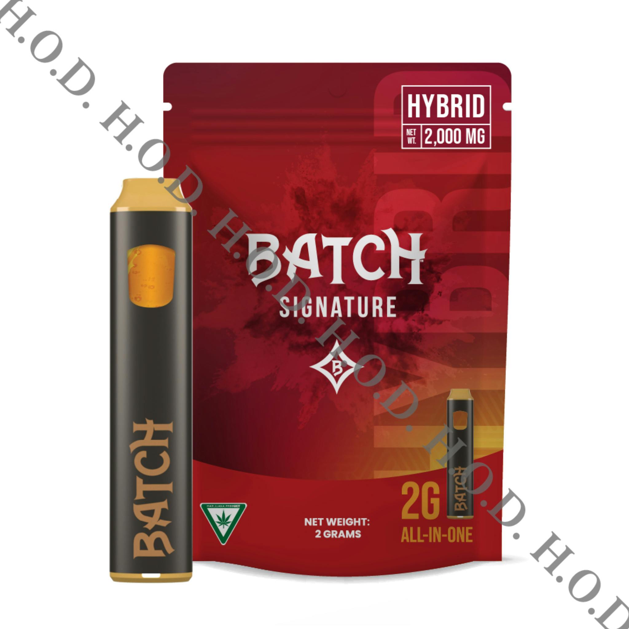 Batch Blackberry Kush Disposable