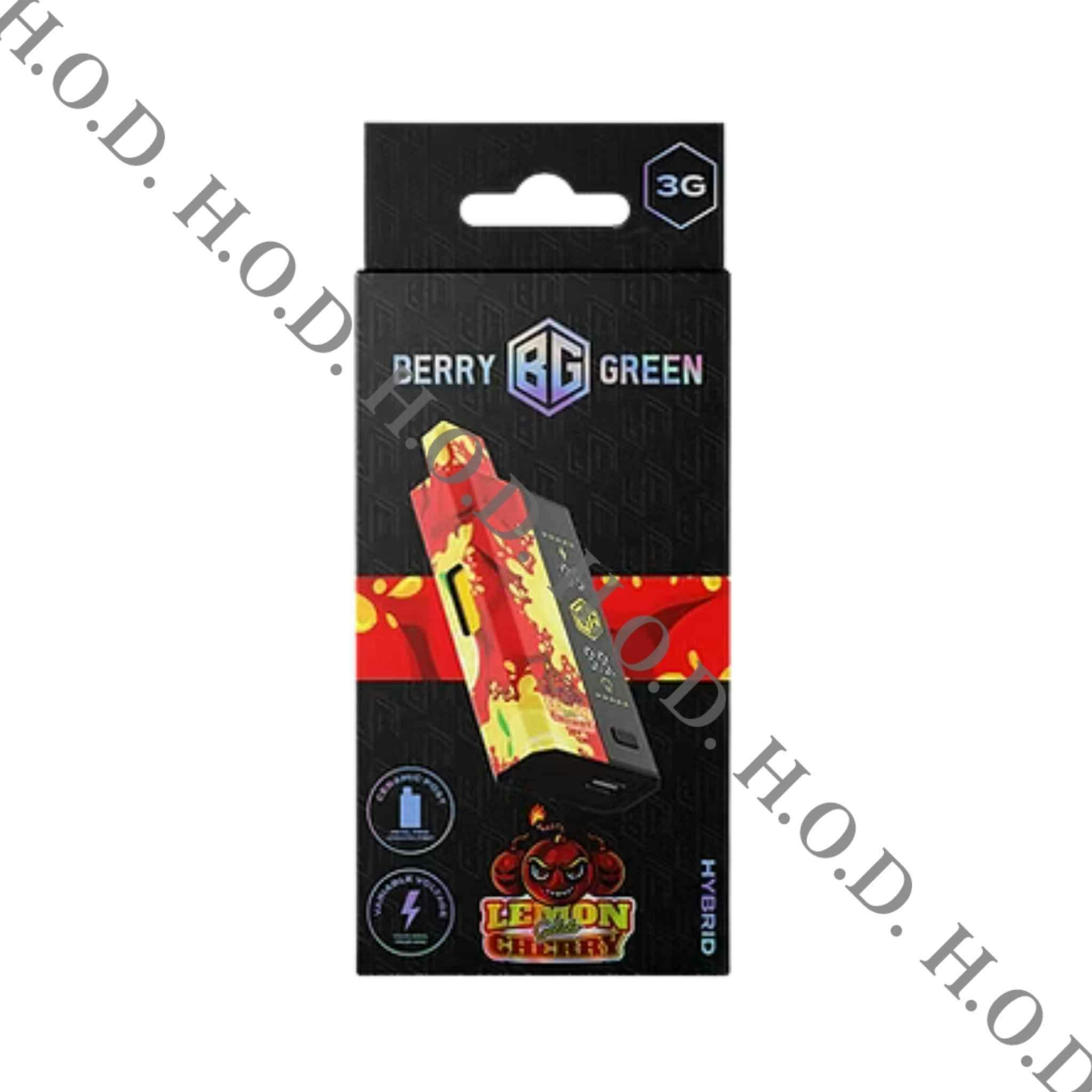 Berry Green Lemon Cherry Gelato Disposable