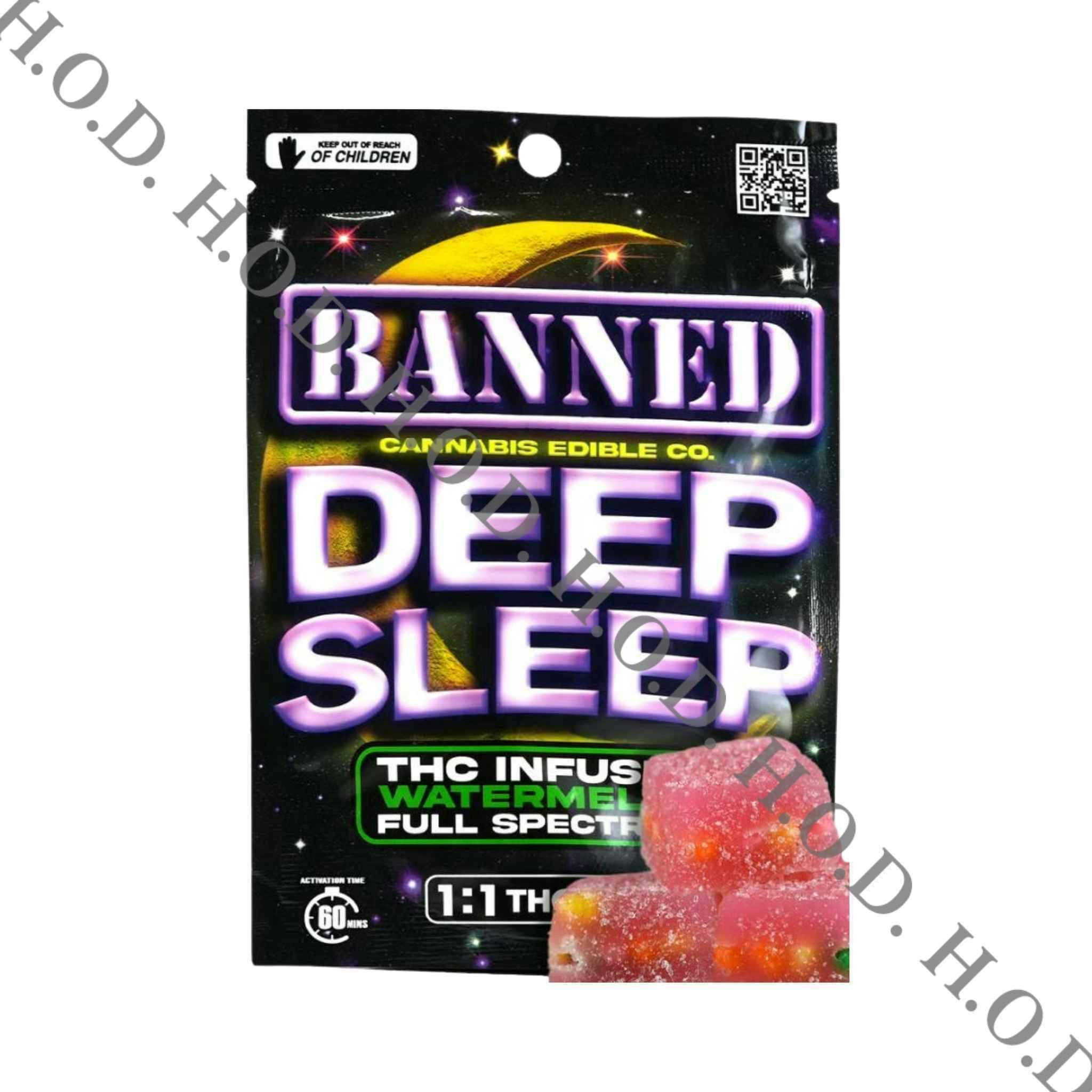 Banned Deep Sleep Watermelon Gummies