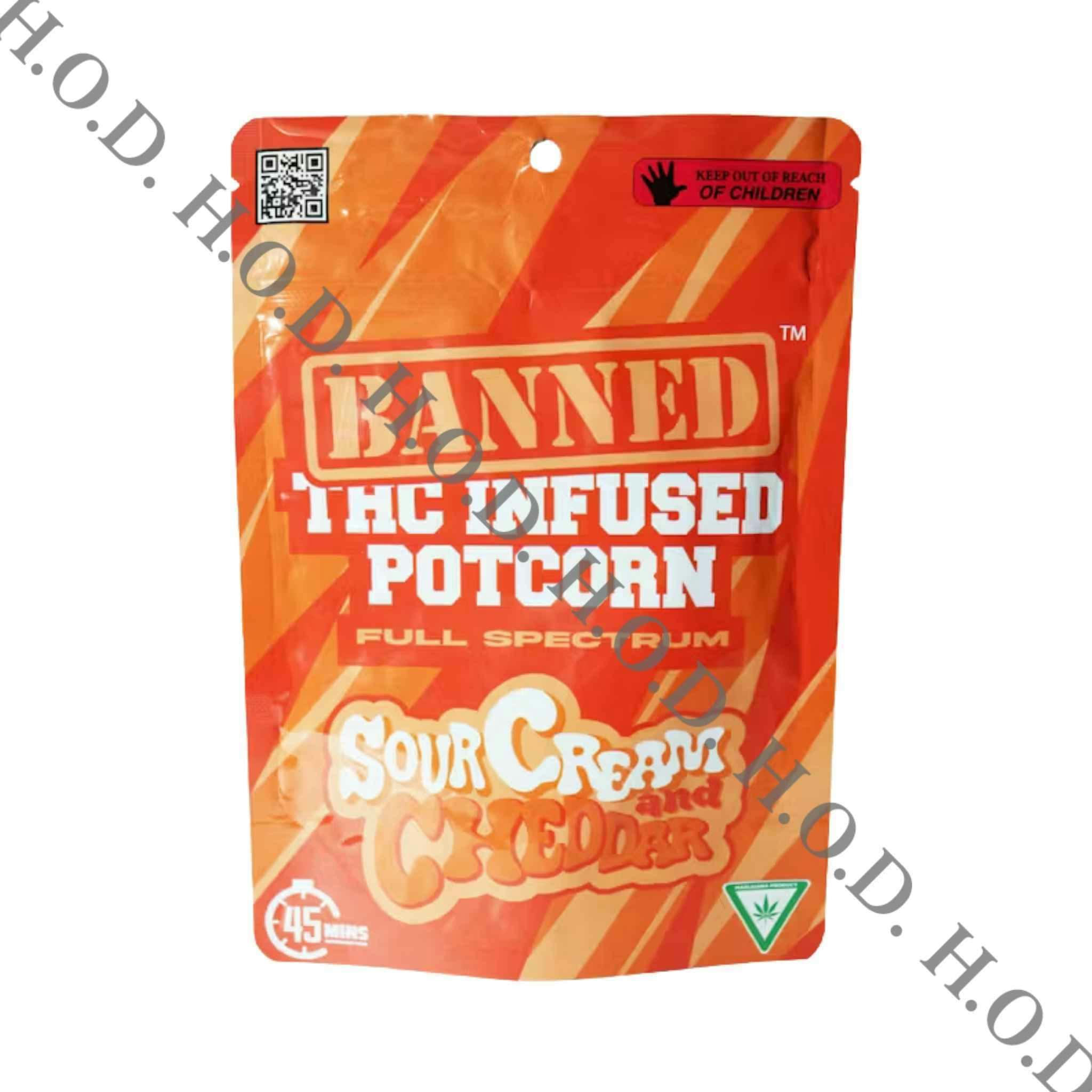 Banned Sour Cream & Cheddar Potcorn