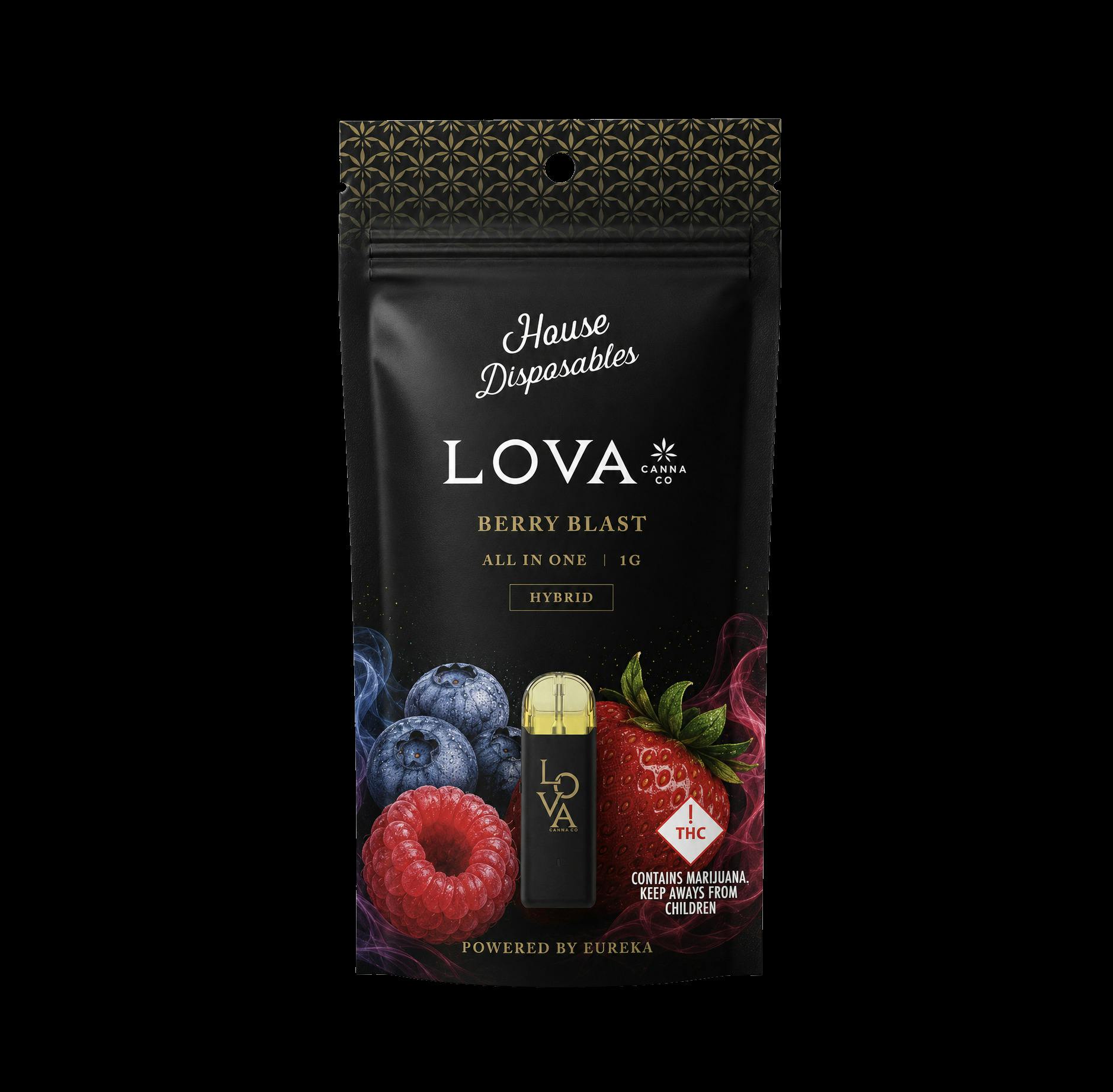 Berry Blast-(H)-Disposable-1000mg-Lova cannabis product