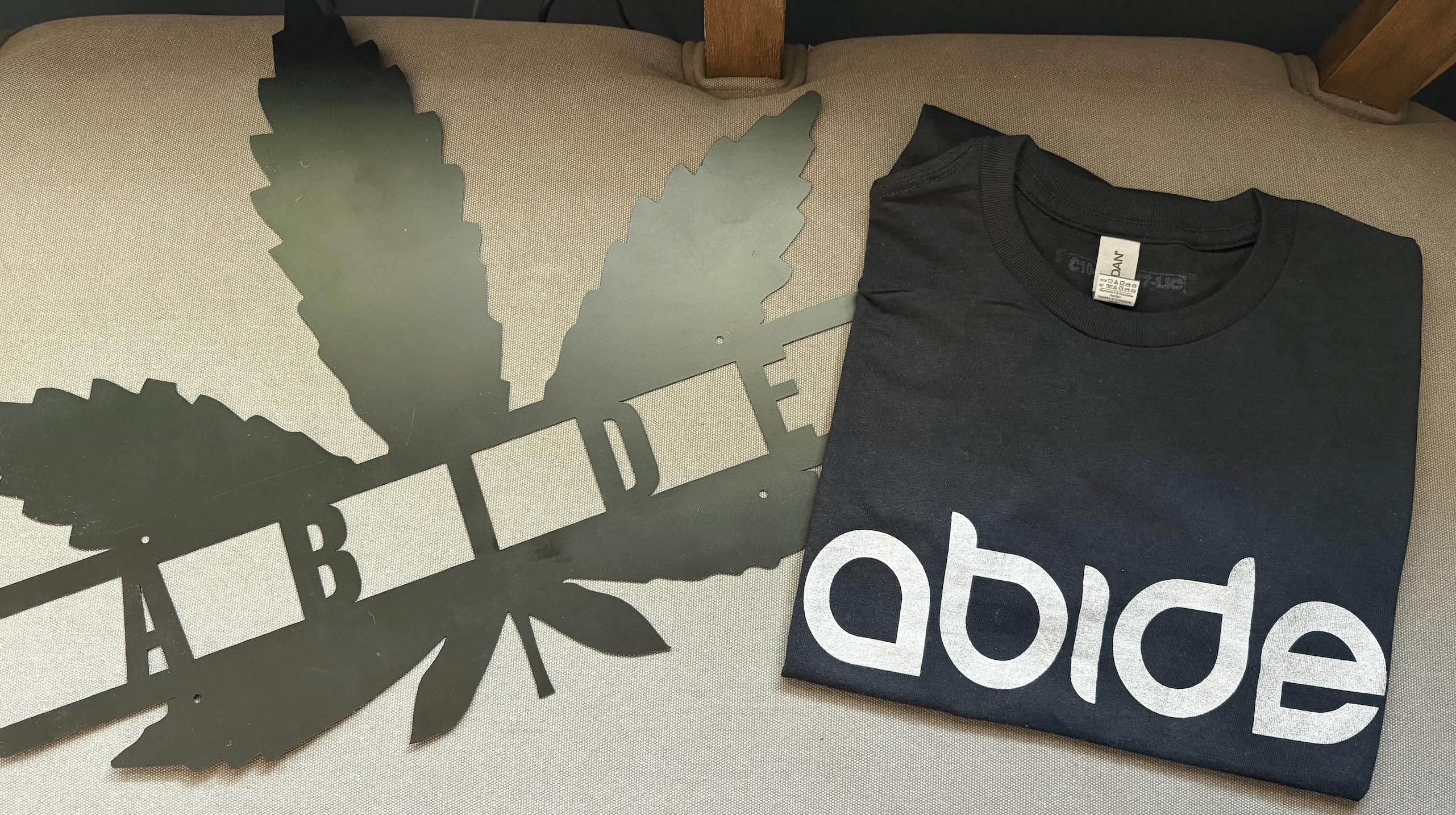 Abide - Abide Black T-Shirt at Abide Napa Dispensary