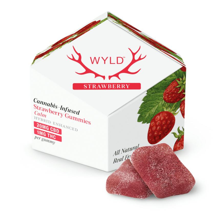 WYLD - 20:1 CBD Strawberry | Gummies