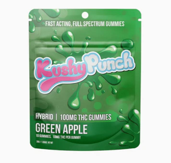 Kushy Punch - Hybrid Sour Apple Gummies | 10pk