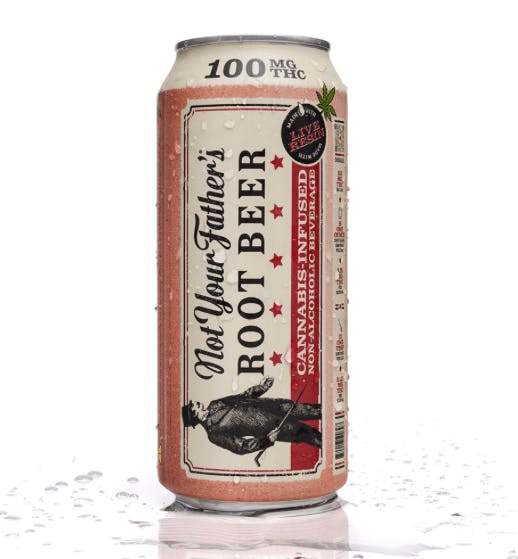 Not Your Fathers - Root Beer Soda | 100mg 16oz at Abide Napa Dispensary