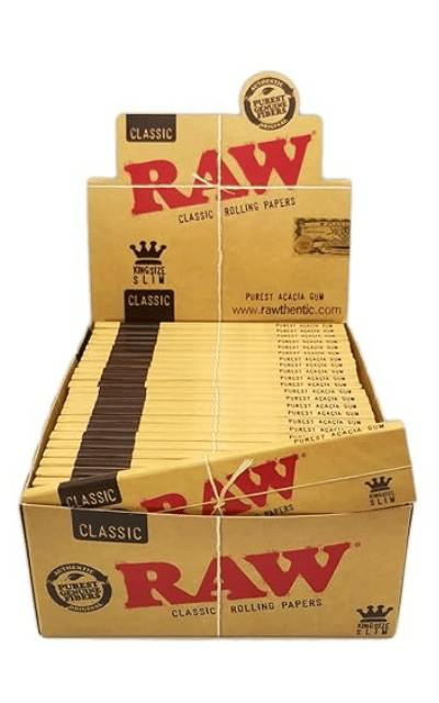 Raw - Raw | King Size Slim Rolling Papers at Abide Napa Dispensary