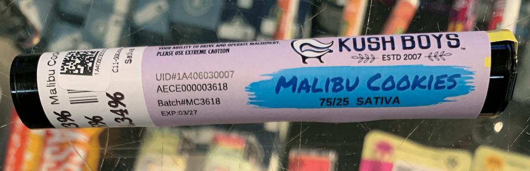 Malibu Cookies | 1.5g Preroll at Abide Napa Dispensary