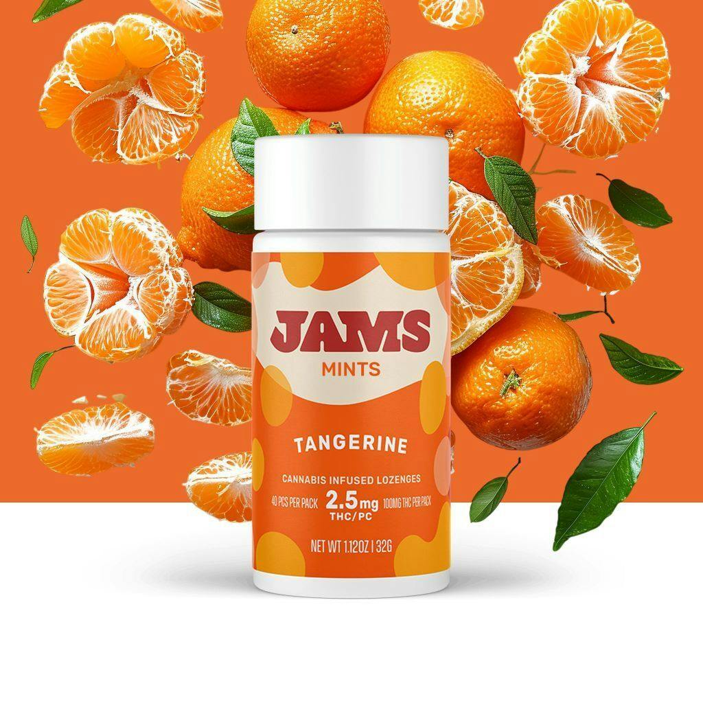 JAMS Tangerine Mints 2.5mg ea | 40-Pack
