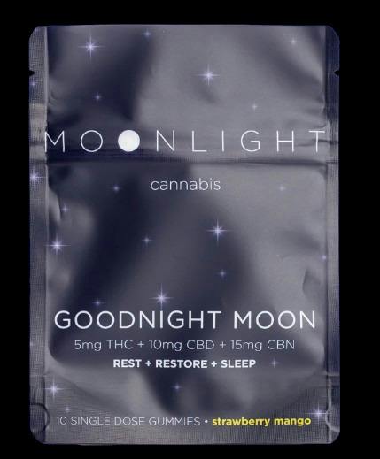 Moonlight Goodnight Moon Gummies 5mg - Strawberry Mango - 10ct