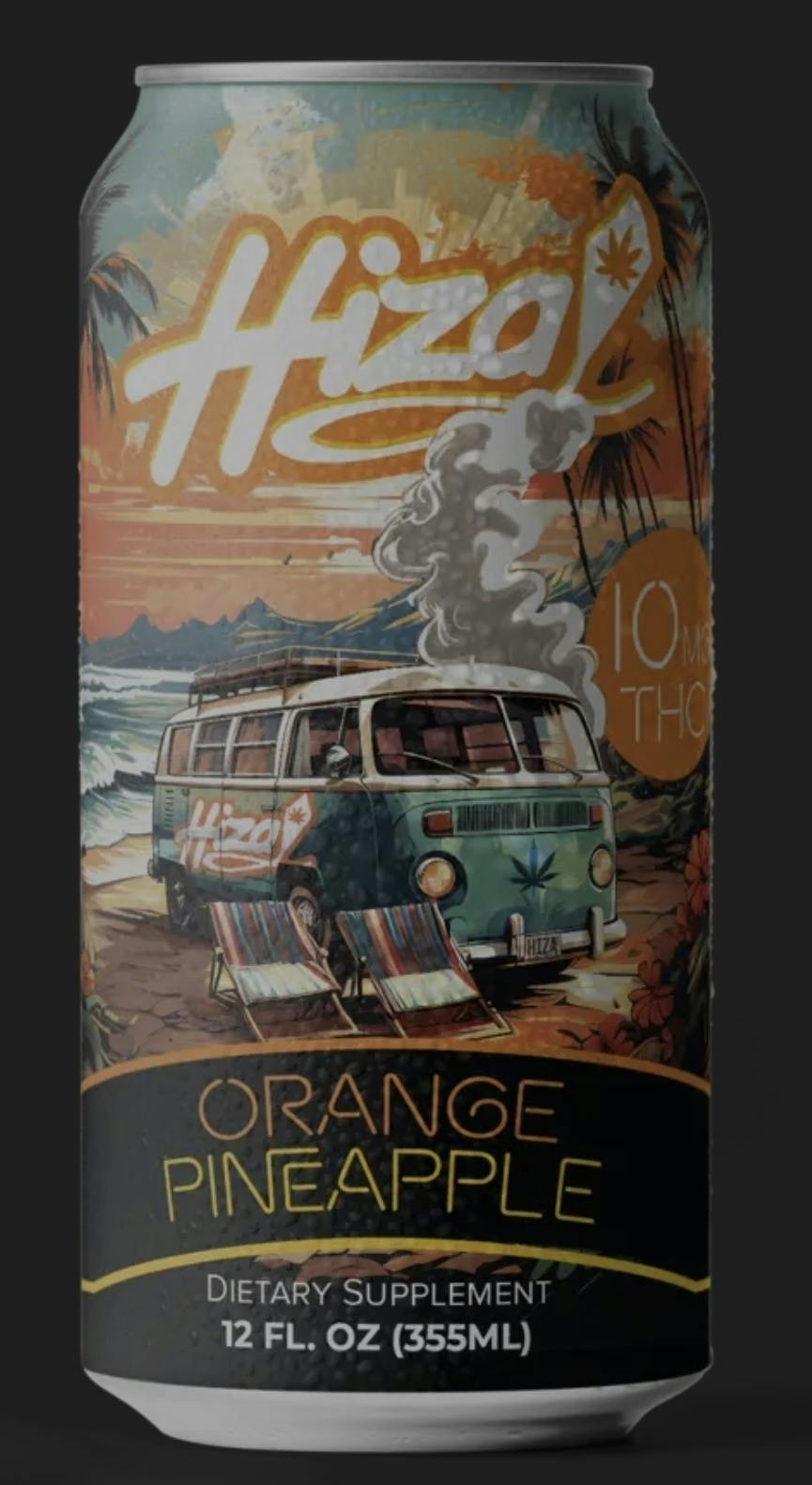Hiza - Orange Pineapple Kush - 10mg THC Infused Terps - 12 oz at MN THC Co - Dundas