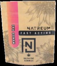 Natreum Nano Gummies 5mg - Mango Raz - 10ct at MN THC Co - Dundas