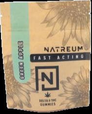 Natreum Nano Gummies 5mg - Green Apple - 10ct at MN THC Co - Dundas