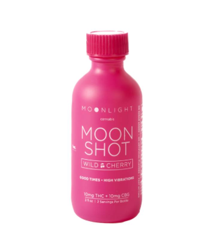 Moonlight Moon Shot - Wild Cherry - 10mg THC + 10mg CBG - 2oz at MN THC Co - Dundas