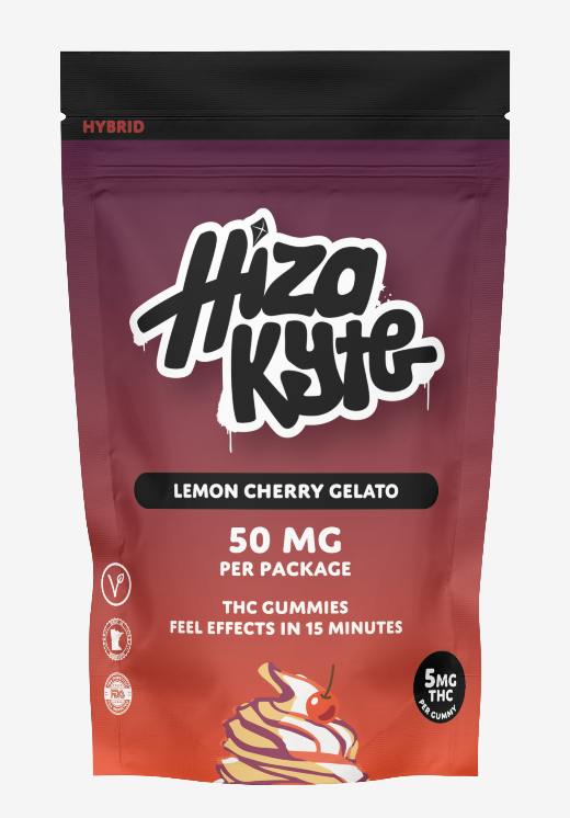 Hiza Kyte - Lemon Cherry Gelato - Nano Gummies 5mg - 10ct at MN THC Co - Dundas