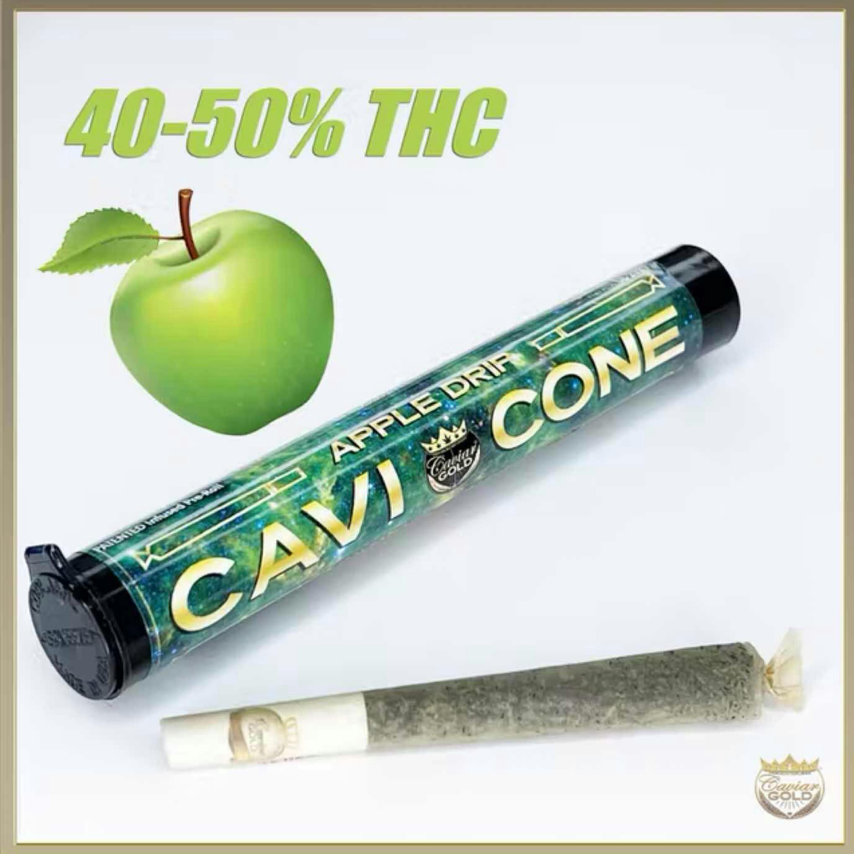Caviar Gold — Apple Drip Cavi Cone