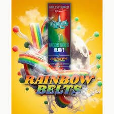 Presidential Moon Rock: Blunt Rainbow Belts $20