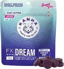 KANHA 1:1:1 CBN:THC:CBD Dream Sugar Free Moonlight Berry