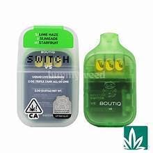 BOUTIQ: Triple Lime Haze X Slimeade X Starfruit $20