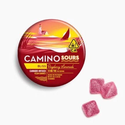 Kiva Confections - Camino Sours: Raspberry Lemonade Bliss