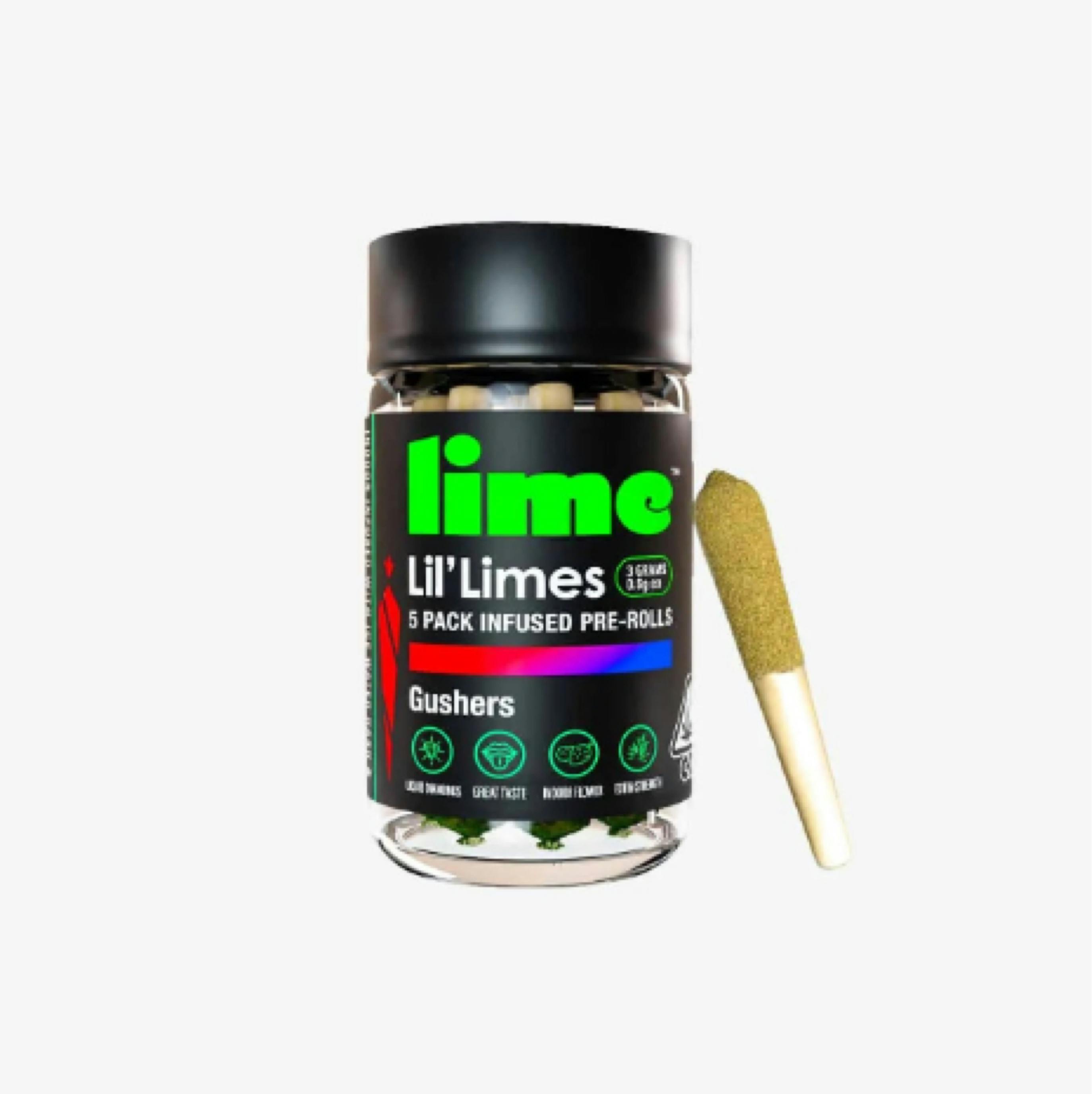 Lil Lime: Gushers $20