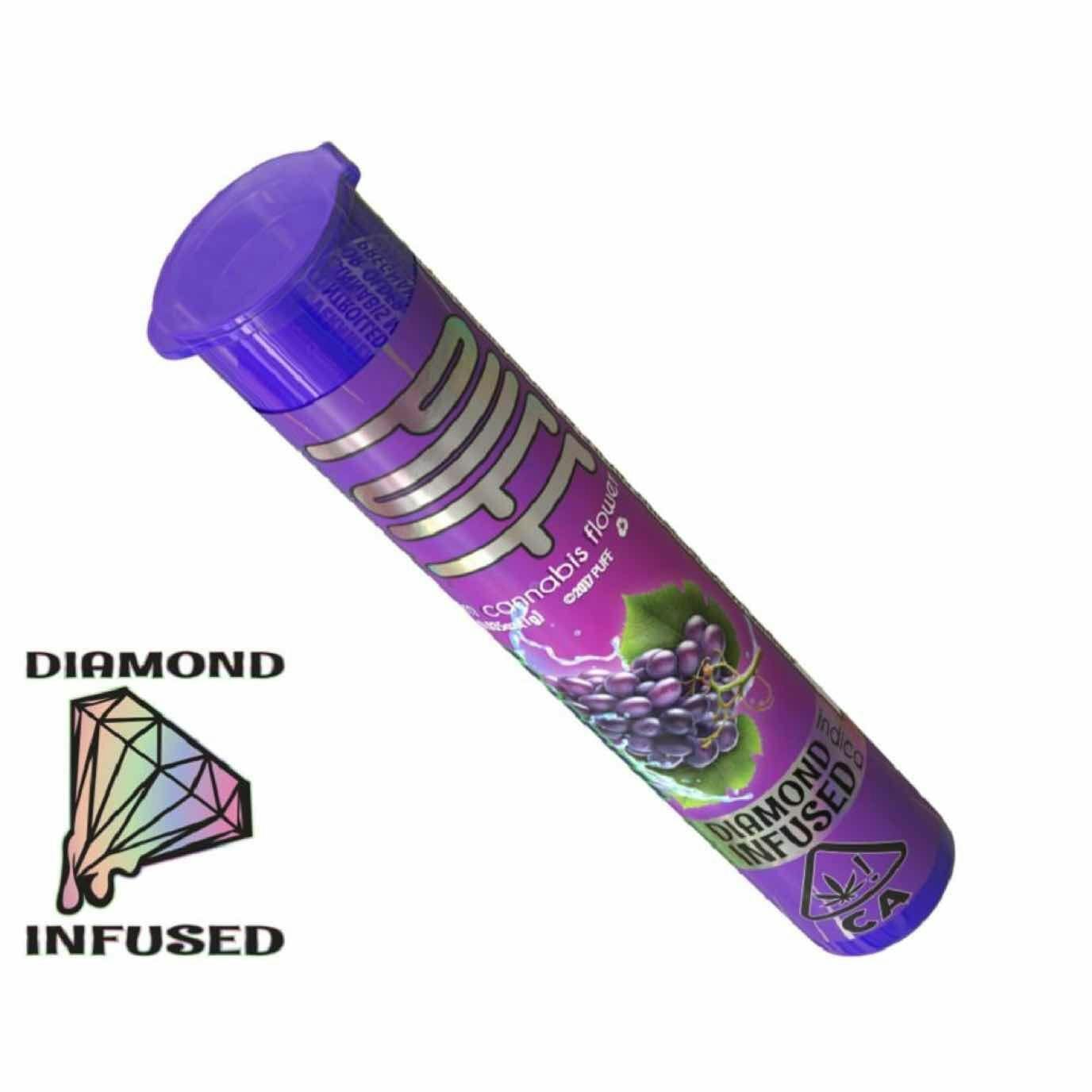 PUFF - Grapeness Diamond Infused Pre Roll - 1 g