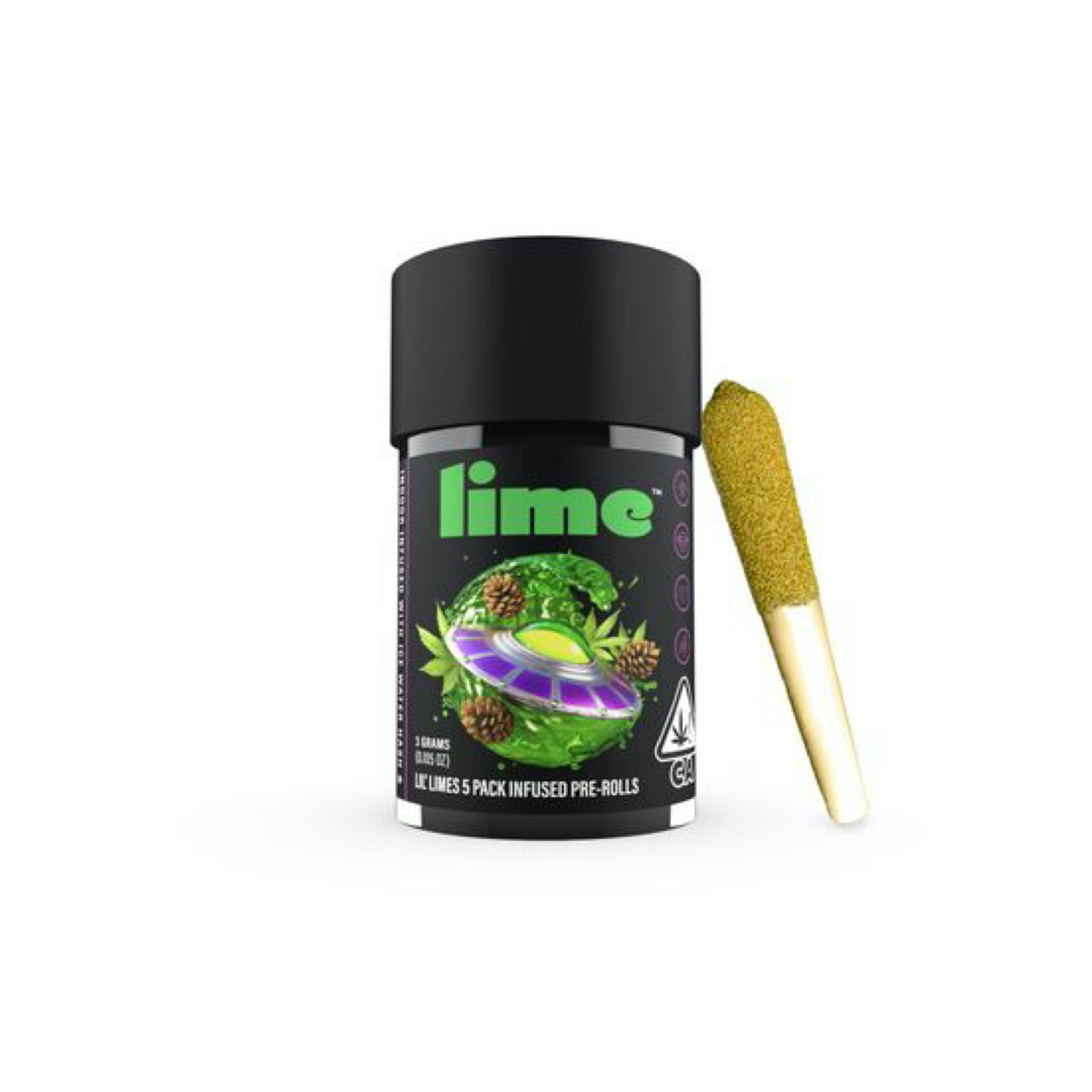 Lil Lime 5pk Alien Gas $20
