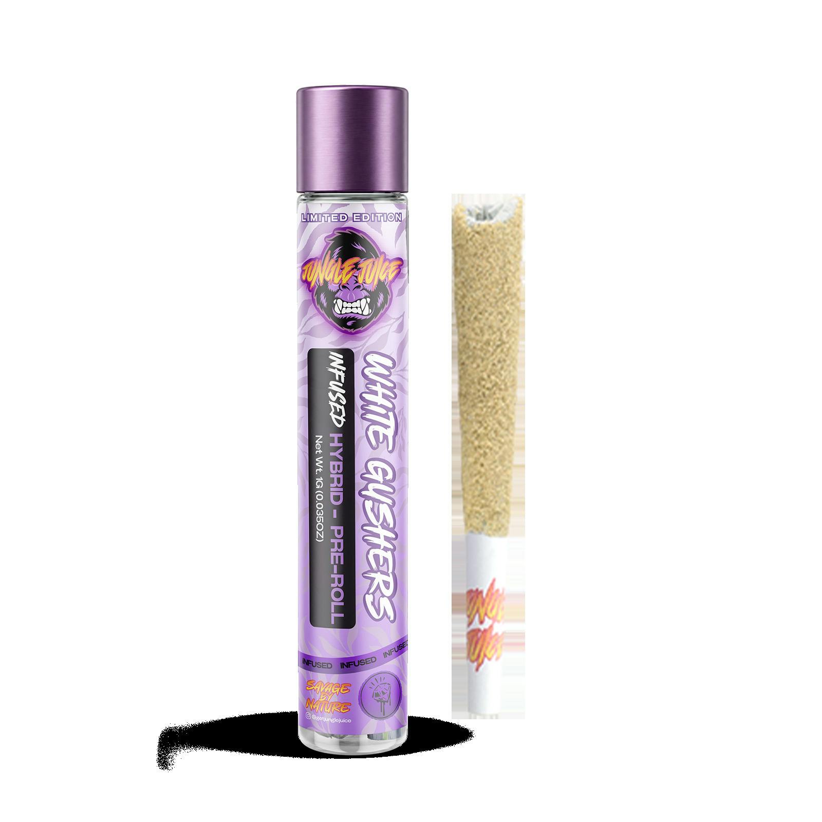 White Gushers Infused Pre-Roll cannabis product
