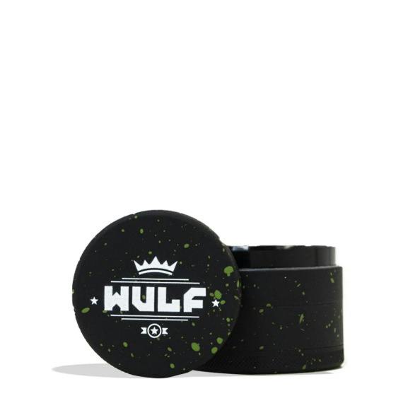 4PC 65mm Splatter Grinder - Black & Green Splatter