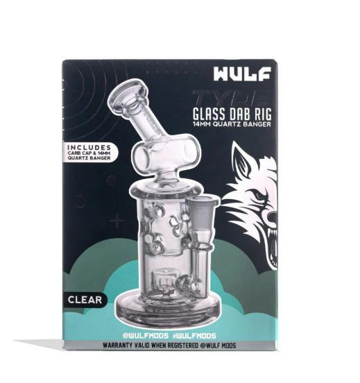 Wulf - Glass Tyde 14mm Quartz Dab Rig - Clear