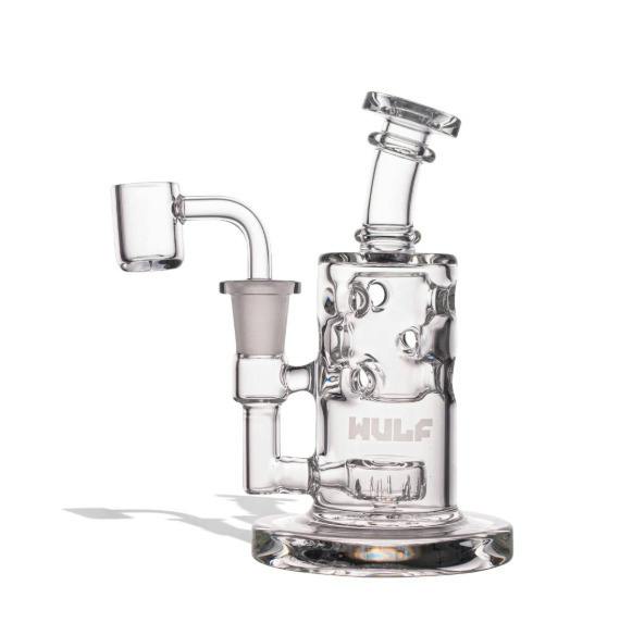 Wulf - Glass Shift 14mm Quartz Dab Rig - Clear