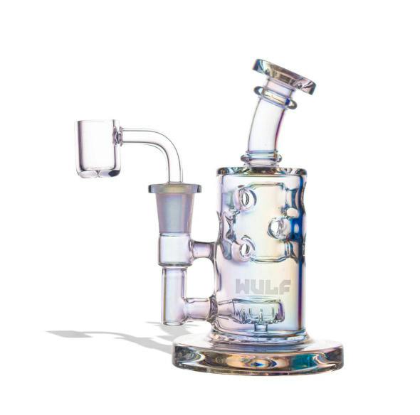 Wulf - Glass Shift 14mm Quartz Dab Rig - Full Color