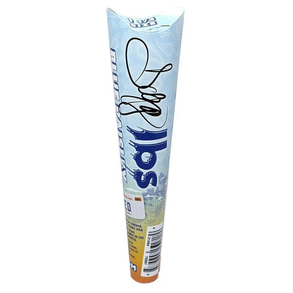 Blue Paisley Pre-Rolled Cones - King Sized [50pk] | Dogg Llbs - Cones