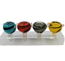 Colored Glass Bowl 14mm Male