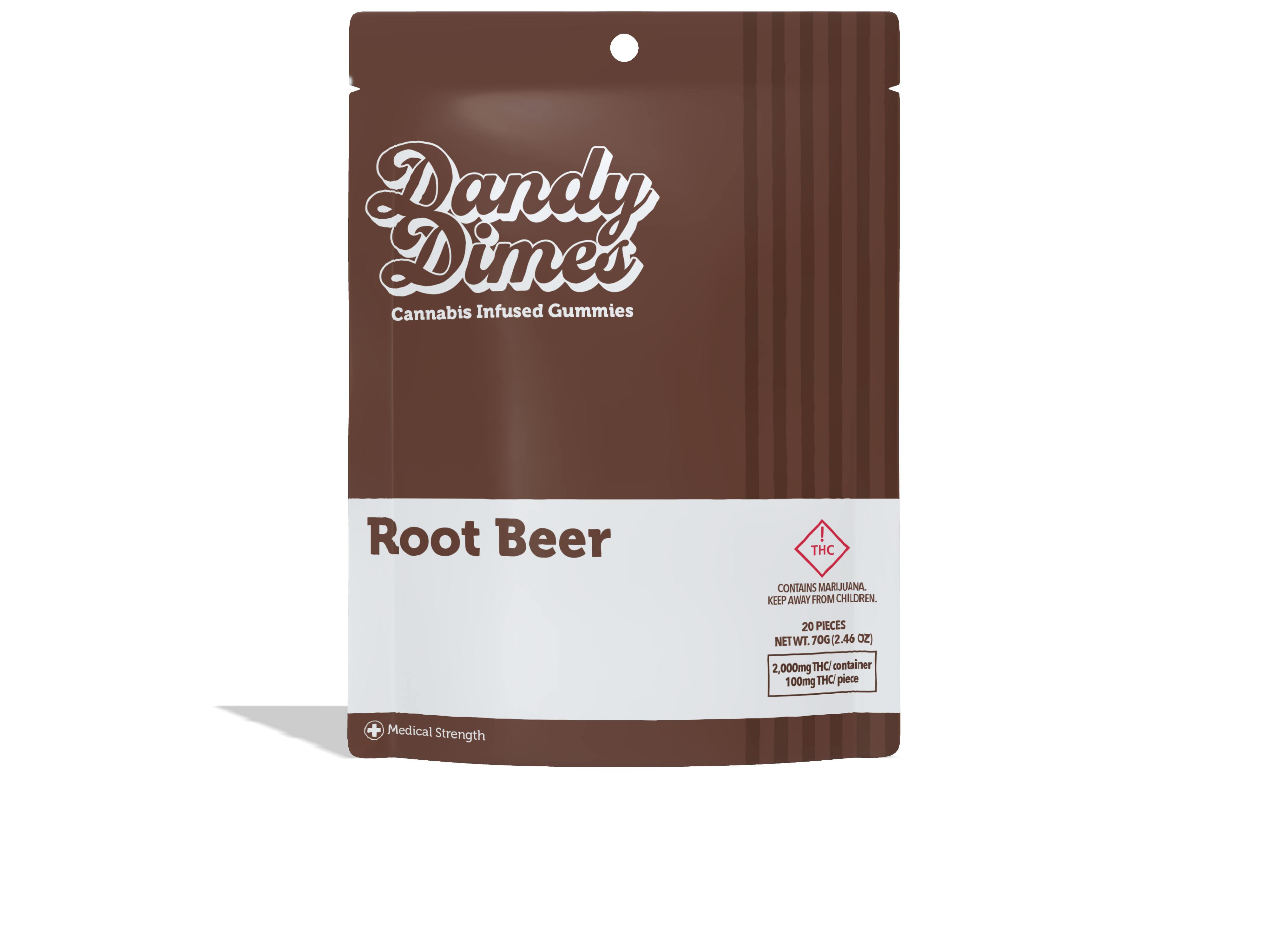 Dandy Dimes 2000mg - Root Beer (Hybrid)