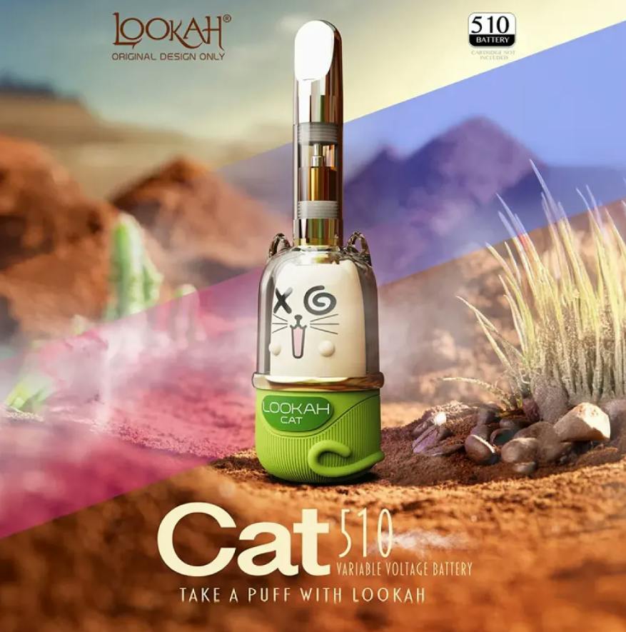 Lookah Cat VV 510 Cart Vape Battery