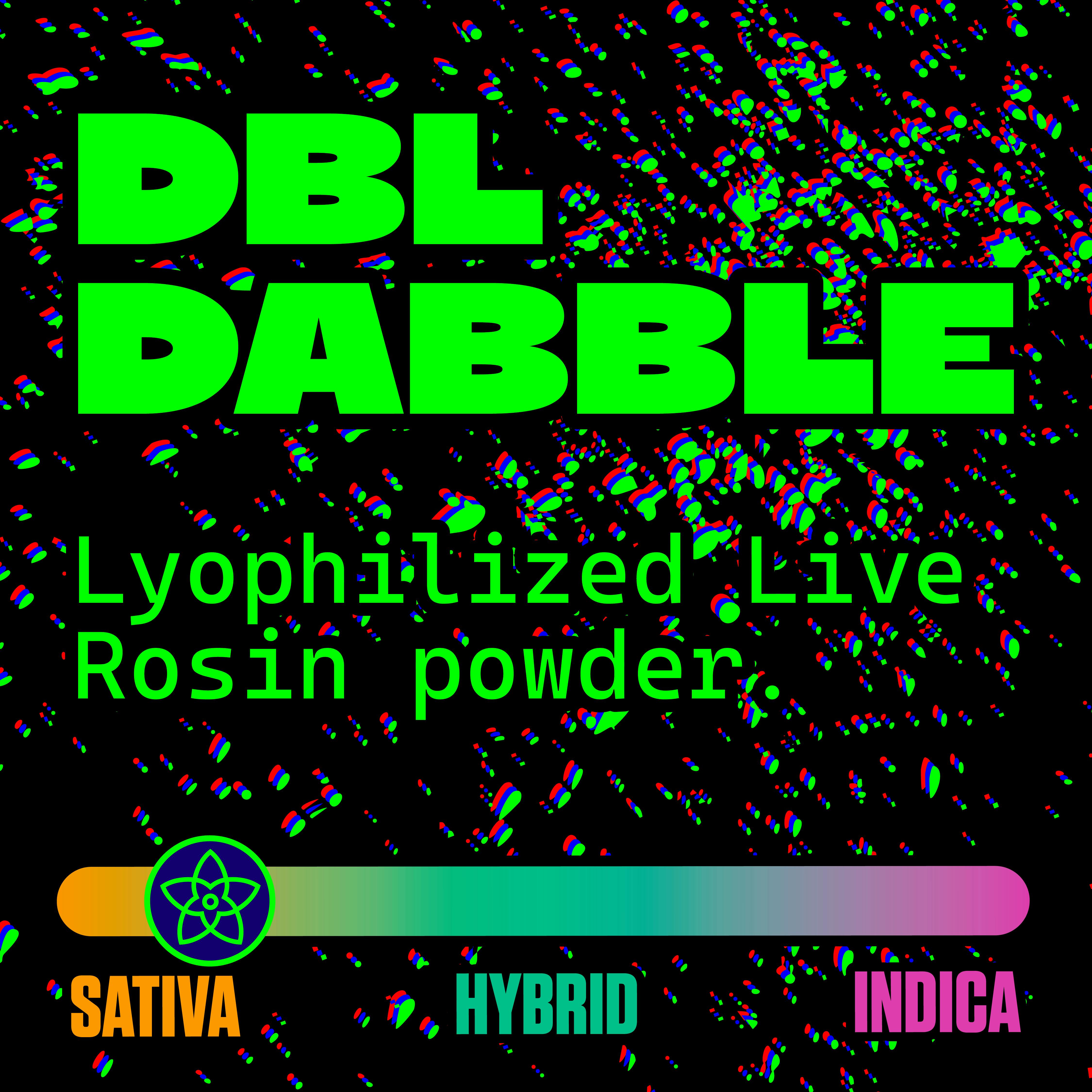 The Flower Collective DBL Dabble Sublingual Rosin Powder 100mg - Hakusai
