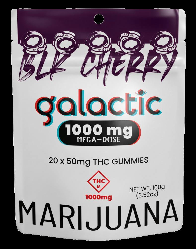 Black Cherry | Megadose Gummies | 1000mg (20pcs)