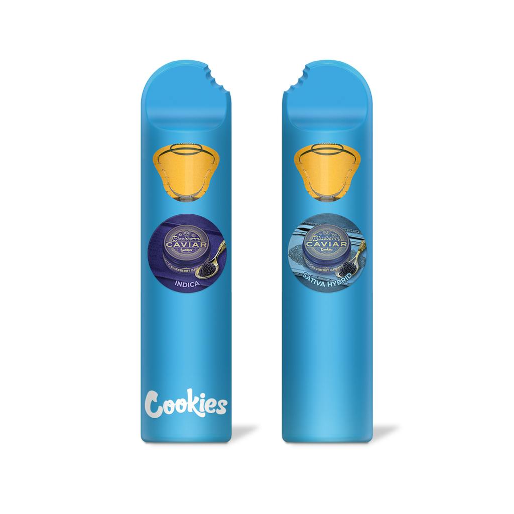 Cookies Blueberry Caviar + Blackberry Caviar CDT 3-in-1 Disposable 1g