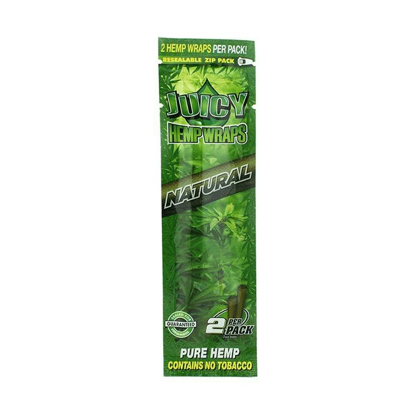 Juicy Jay's Juicy Hemp Wraps Natural 2pk
