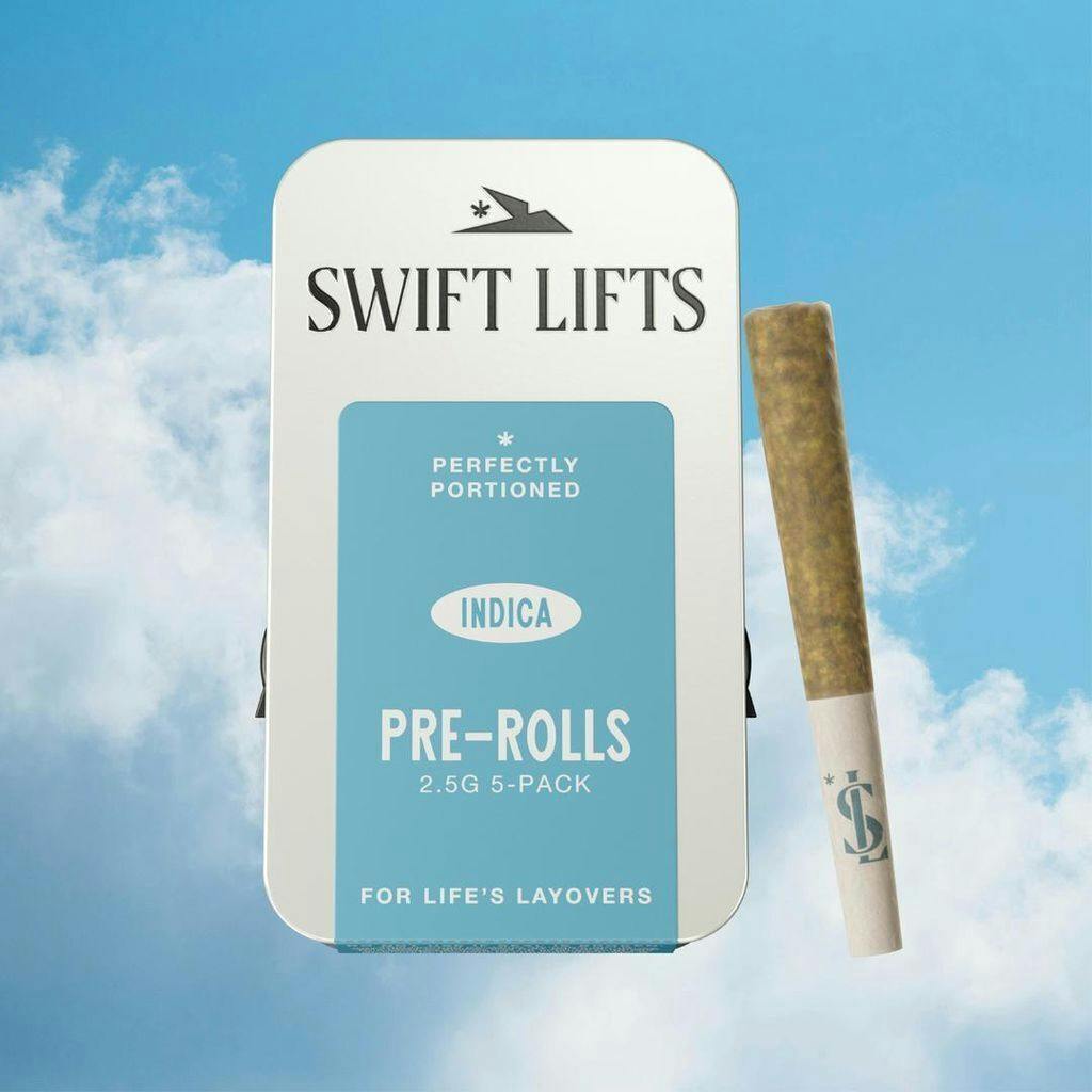 Swift Lifts Guerilla Grape Pre-Rolled Joints 5pk / 2.5g