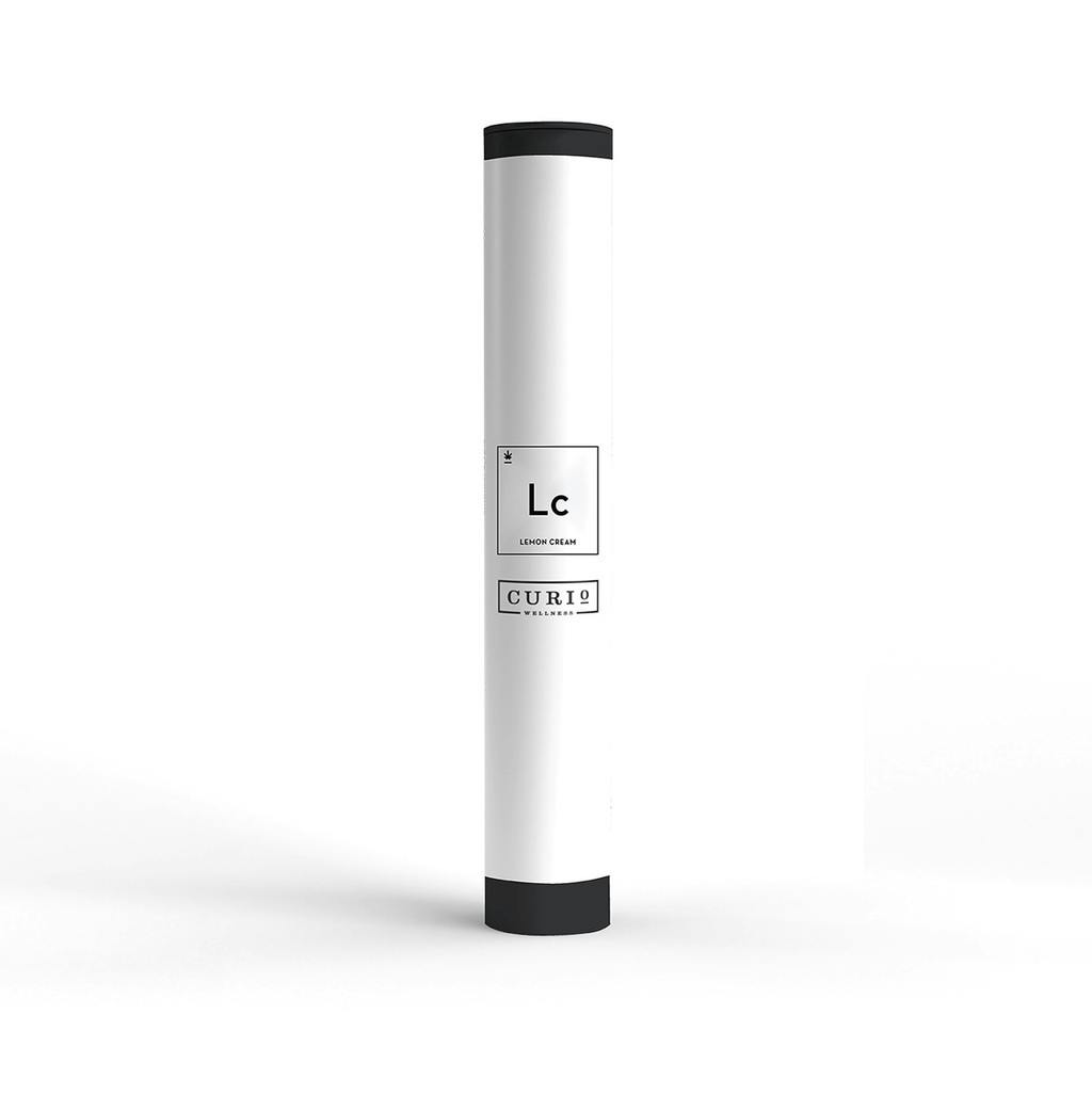 Curio Lemon Cream Pre-Rolled Joints 7pk / 2.45g