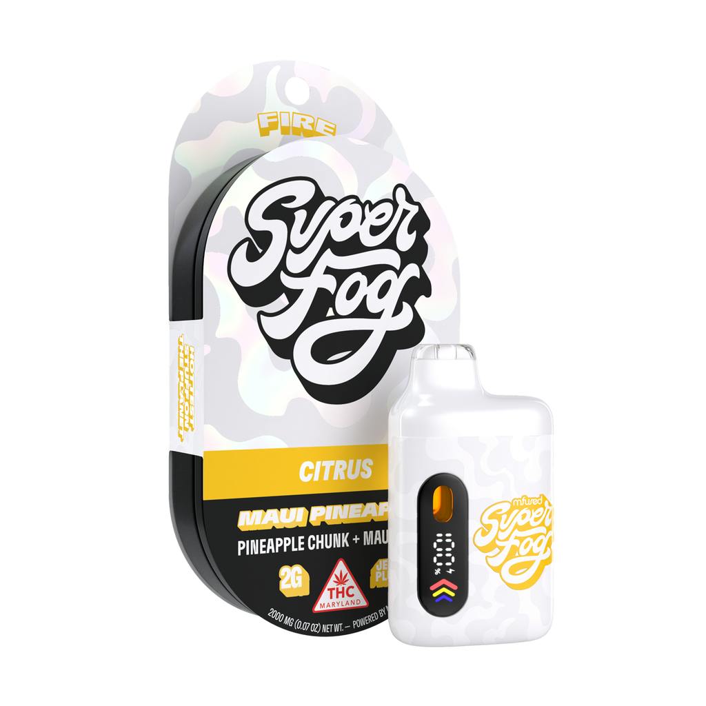 mfused Super Fog Fire Maui Pineapple Disposable Pen 2g