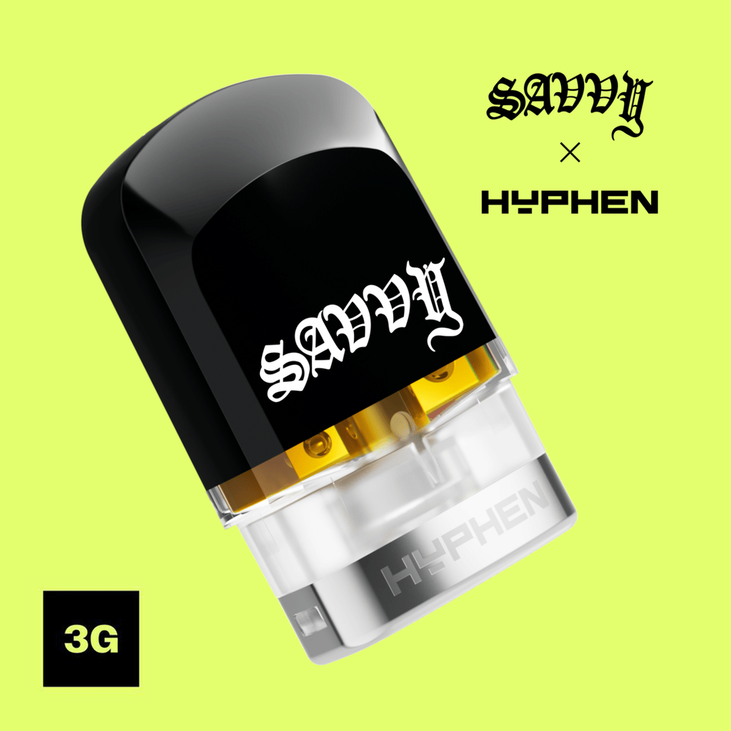 Savvy Grape Kush Hyphen Pod Cartridge 3g