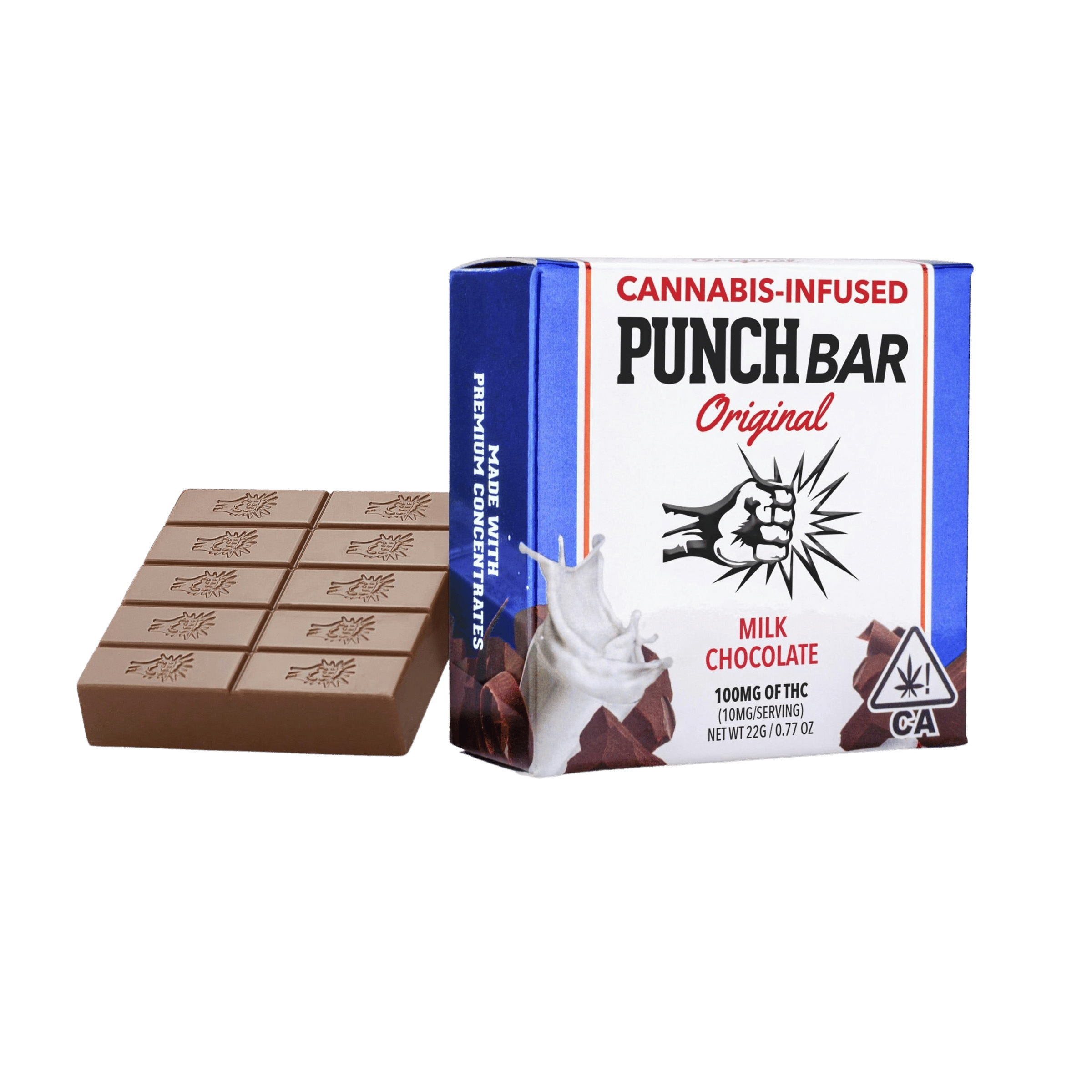 10-PIECES CANNABIS INFUSED CHOCOLATE - KEY LIME PIE - HYBRID, THC 100MG, 22G