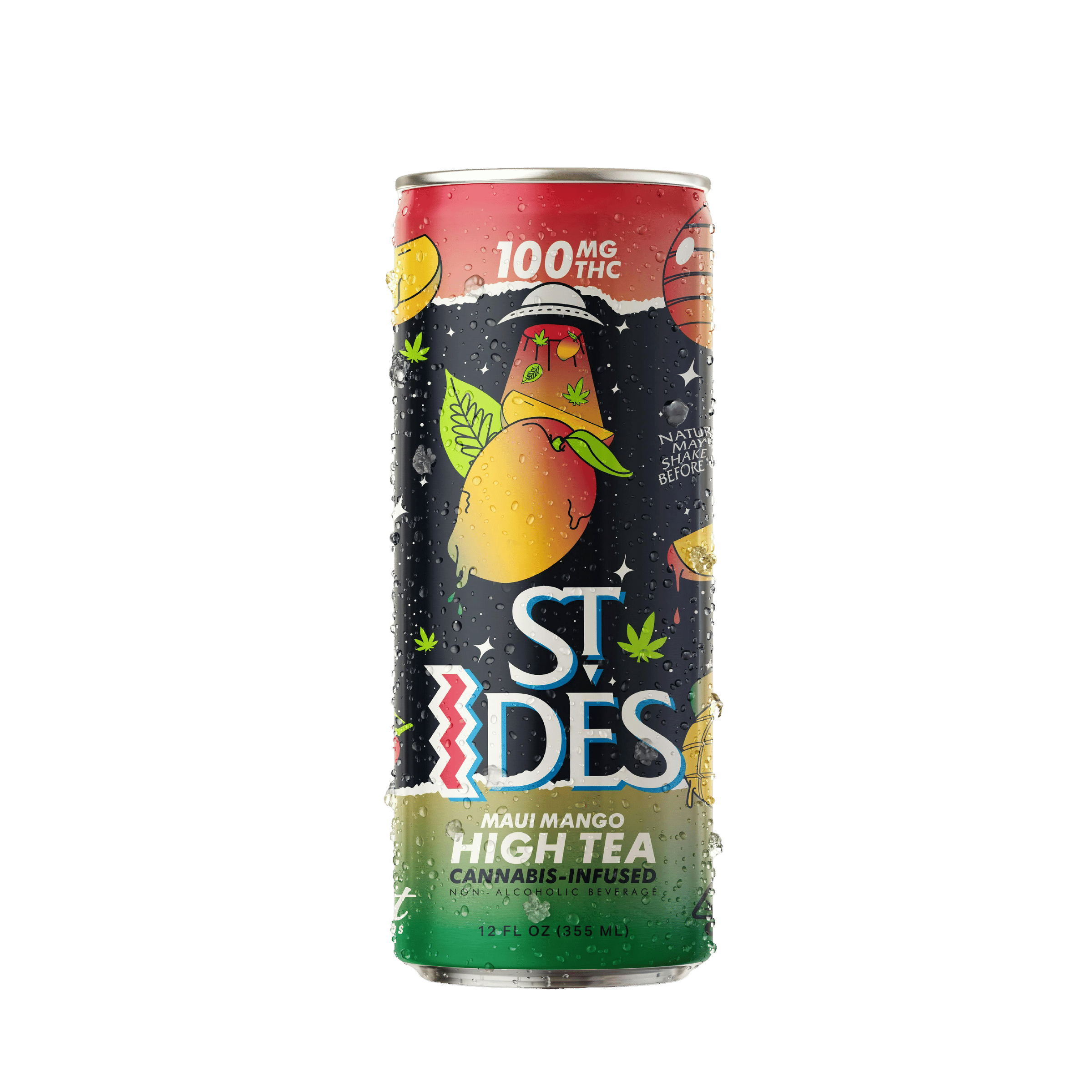 ST IDES HIGH TEA - FRUIT PUNCH CANNABIS-INFUSED, THC 100MG, 355ML