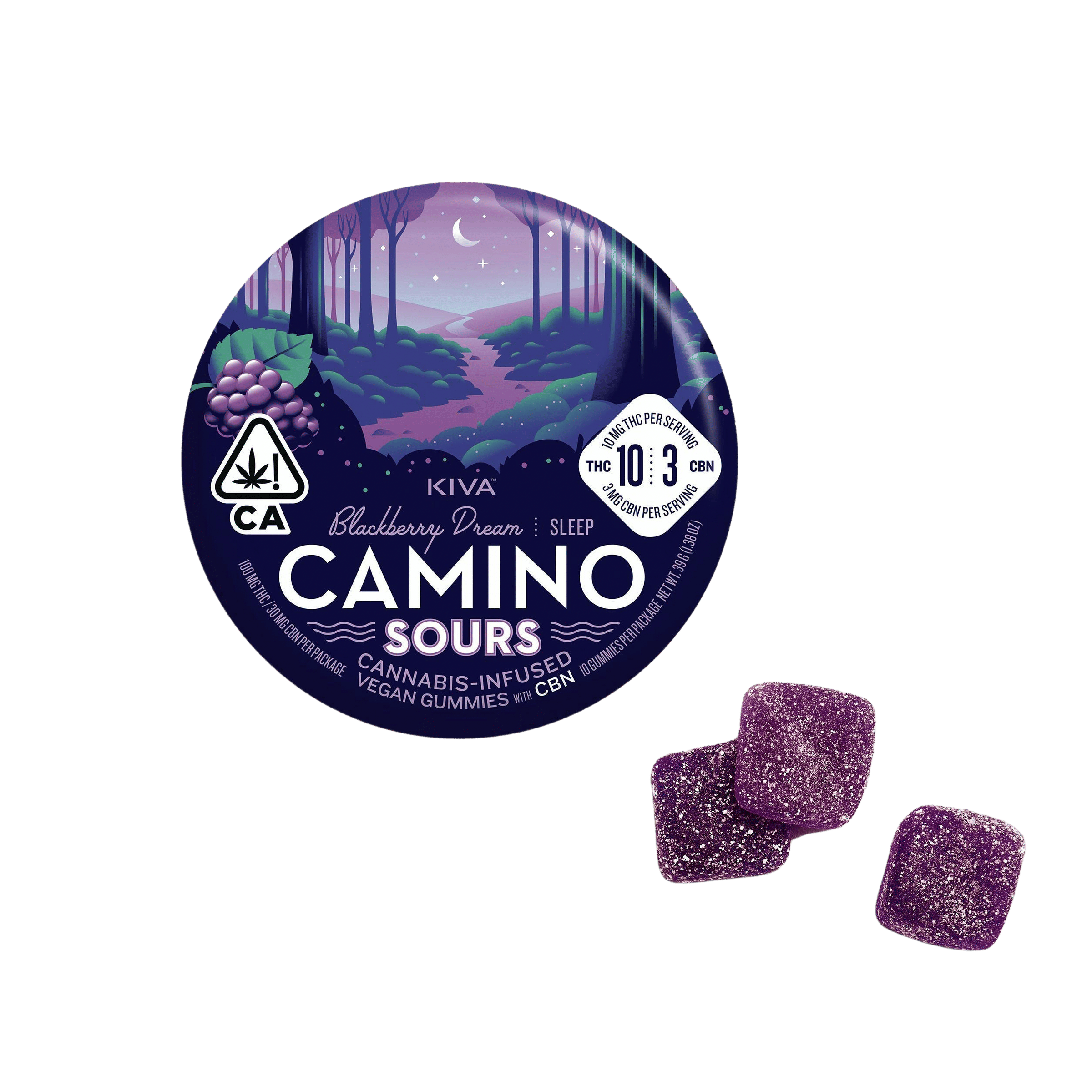 10-PIECES CANNABIS — Sours - Sour Orchard Peach