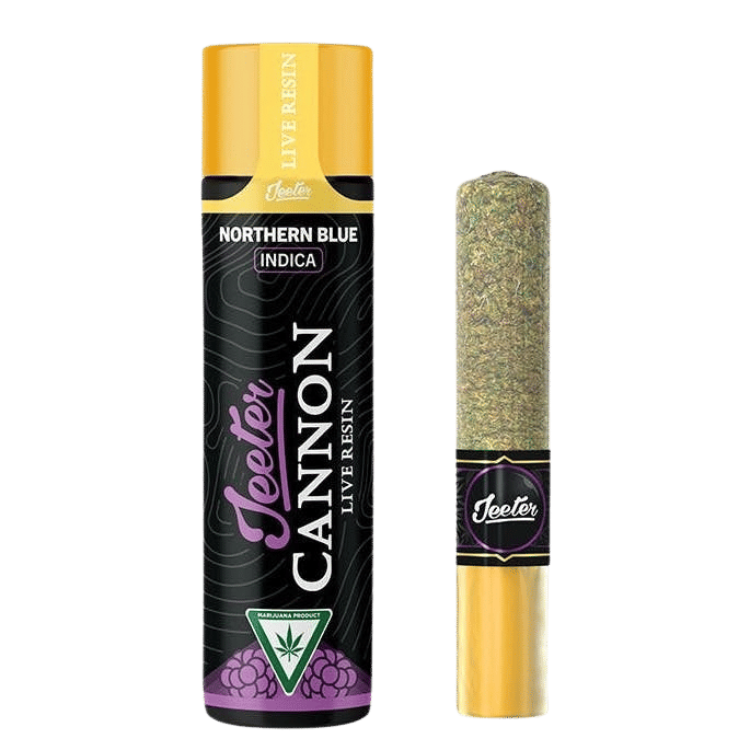 INFUSED CANNON LIVE RESIN JEETER PRE-ROLL 1.3G - MANGO SOUR - SATIVA, THC 45.06%, 1.3G