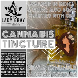 Lady Gray 100mg Indica Tincture
