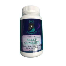 Bear Botanicals CBD & CBN Sleep Gummies 30ct.